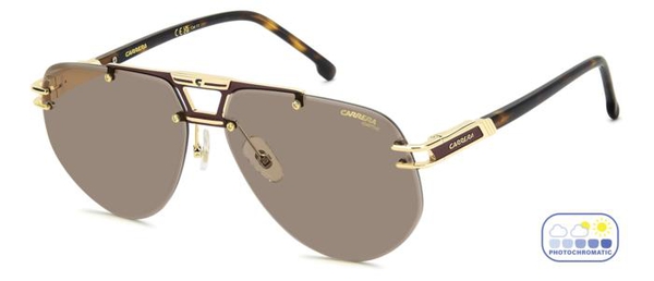 CARRERA-1087/S/S RHL*9O GOLDBLACK2(DARKGREYSHADED 63*14, , hi-res 1