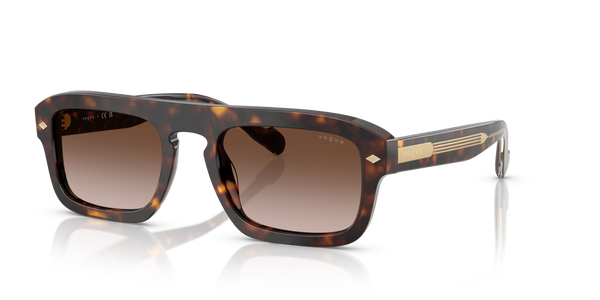 vogue-5620s/s w65613 dark havana(gradient brown 53*21
