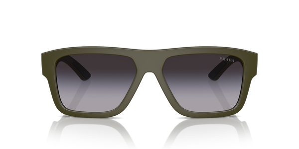 PRADA-SPORT-04ZS/S 15X09U GREEN MILITARY MATTE(GREY GRADIENT 56*16, Verde mate, hi-res 1