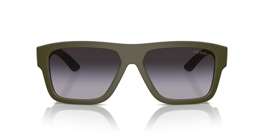 PRADA-SPORT-04ZS/S 15X09U GREEN MILITARY MATTE(GREY GRADIENT 56*16, Verde mate, hi-res image number 1
