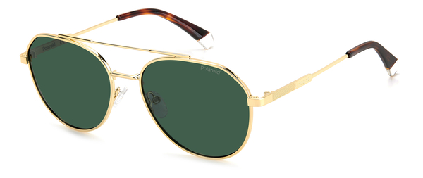 POLAROID-4119/S/X/S J5G*UC GOLD(GREEN POLARIZED 56*17, Dorado, hi-res 0