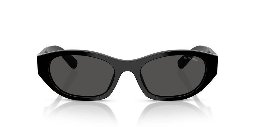 MIUMIU-A03S/S 16K08Z BLACK 53*19, Negro, hi-res image number 4