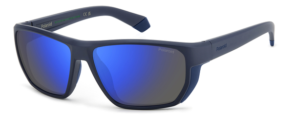 POLAROID-7057/S FLL*5X MATTE BLUE(BLUE MIRROR POLARIZED 60*15, Azul mate, hi-res 0