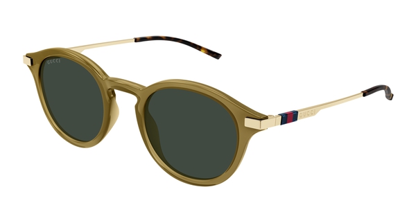 GUCCI-1890S/S 003 BROWN-GOLD (GREEN 48*22, Marrón | Dorado, hi-res 0