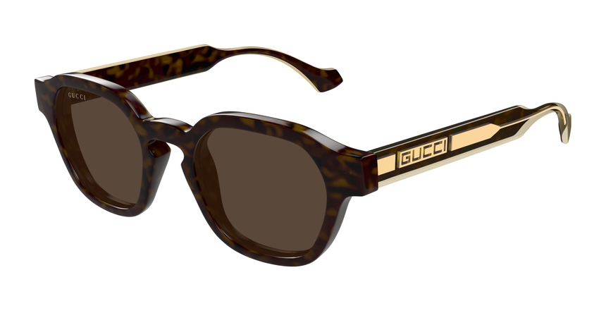 GUCCI-1730S/S 002 HAVANA-YELLOW-BROWN 50*21, Havana | Amarillo, hi-res image number 0