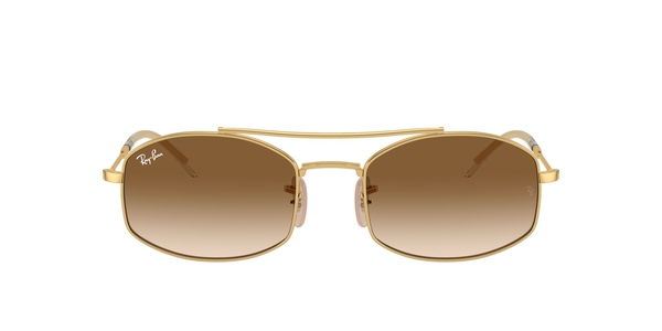 RB-3719 001/51 ARISTA(CLEAR GRADIENT BROWN 51*20, Dorado, hi-res 1