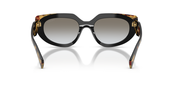 PRADA-D02S/S 0CD80L BLACK/MEDIUM TORTOISE(GREY GRADIENT 53*20, Negro/Havana, hi-res 3