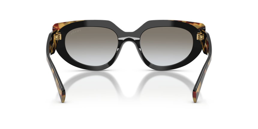 PRADA-D02S/S 0CD80L BLACK/MEDIUM TORTOISE(GREY GRADIENT 53*20, Negro/Havana, hi-res image number 3