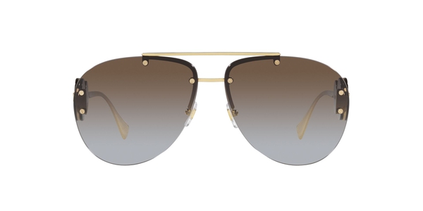 versace-2250/s 148889 gold grey gardient brown 63*13