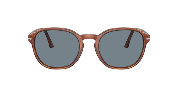 PERSOL-3343S/S 96/56 TERRA DI SIENA(LIGHT BLUE 53*21, Marrón, hi-res 1