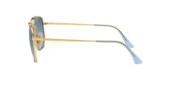 RB-3648M 91233M GOLD (BLUE GRADIENT GREY) 52*23, Dorado, hi-res 1