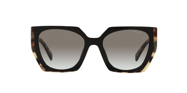 PRADA-15WS/S 3890A7 BLACK/MEDIUM TORTOISE(GREY GRADIENT 54*19, Negro, hi-res 2