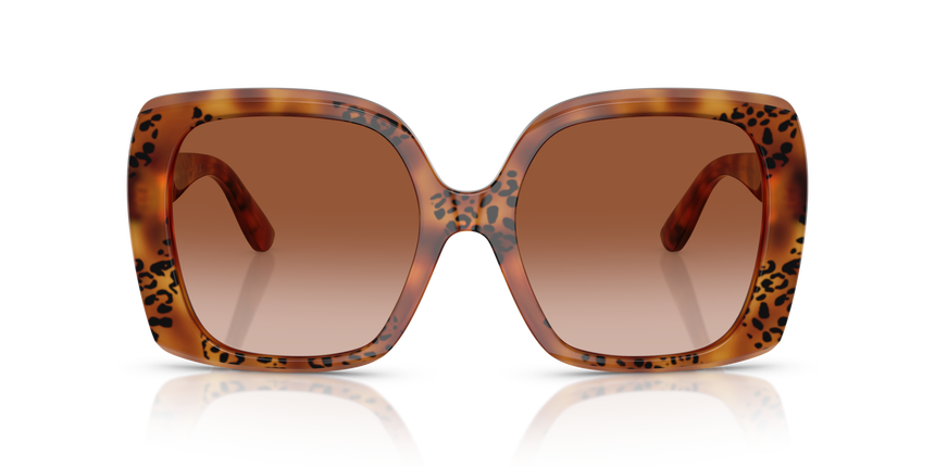 GABBANA-4475/S 338013 HAVANA LEO(BROWN GRADIENT 56*19, Havana leopardo, hi-res image number 1