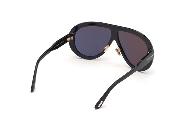 TOMFORD-0836/S 01A shiny black  (smoke 61*10, Negro, hi-res 7