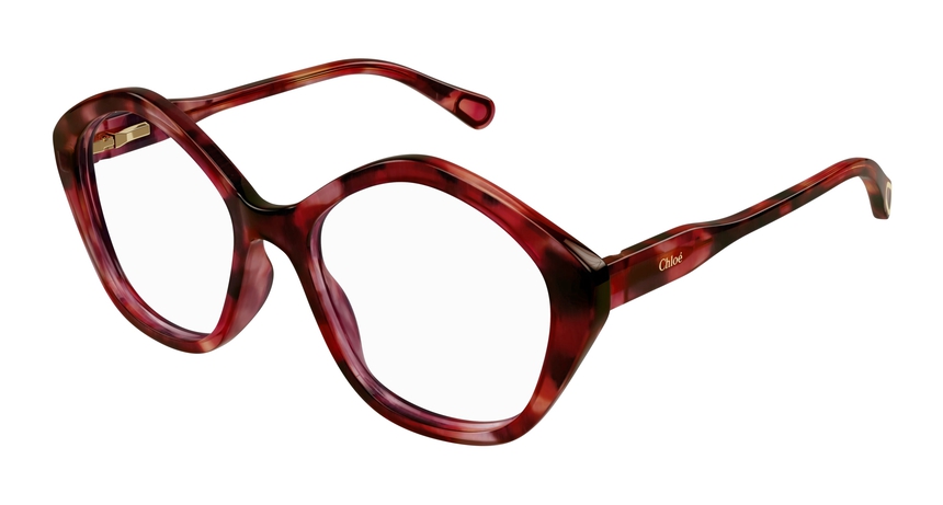 CHLOE-CC0011O/G 005 HAVANA-HAVANA-TRANSPARENT 49*16, Havana | Rojo, hi-res image number 0