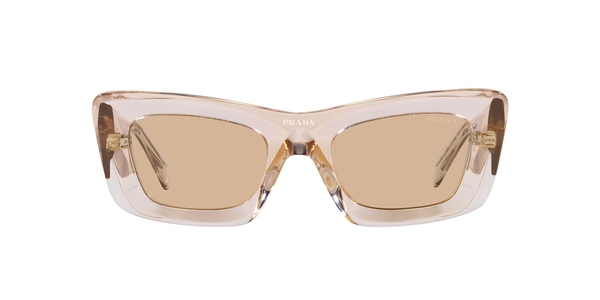 PRADA-13ZS/S 19M412 CRYSTAL BEIGE LIGH BROWN 50*21, Beige transparente, hi-res 1