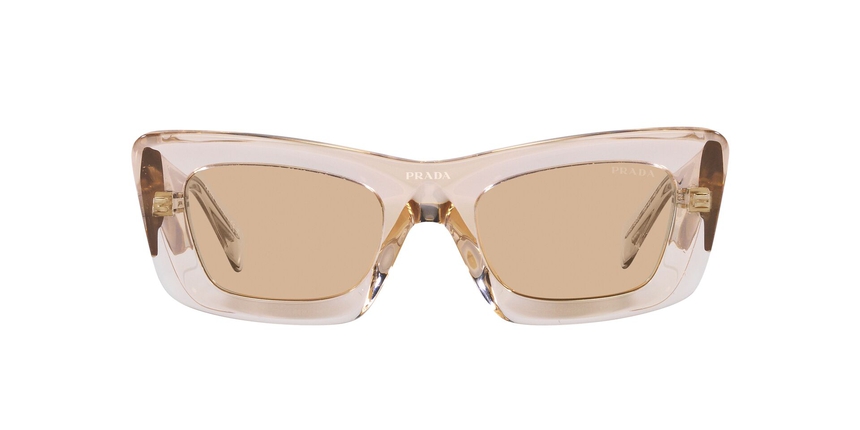 PRADA-13ZS/S 19M412 CRYSTAL BEIGE LIGH BROWN 50*21, Beige transparente, hi-res image number 1