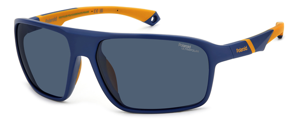 POLAROID-7058/S FLL*7I MATTE BLUE(BLUE POLARIZED HIGHT CONTRAST 64*15, Azul mate, hi-res 0