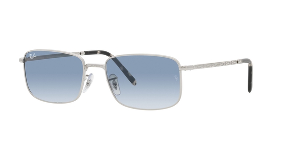 RB-3717 003/3F*2N SILVER(CLEAR GRADIENT BLUE 57*18, Plateado, hi-res 0