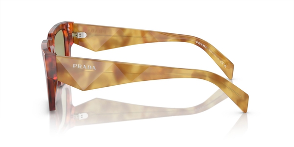 PRADA-A06S/S 11P60C COGNAC TORTOISE(GREEN 50*21, Havana, hi-res 2