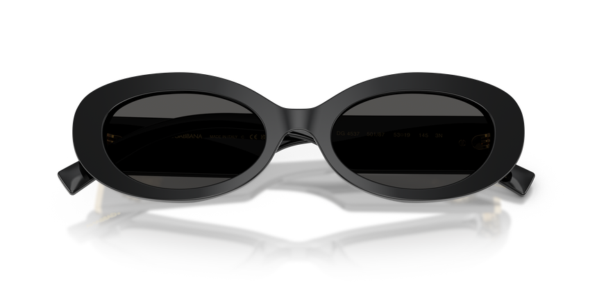 GABBANA-4537/S 501/87 BLACK(DARK GREY 53*19, , hi-res image number 4