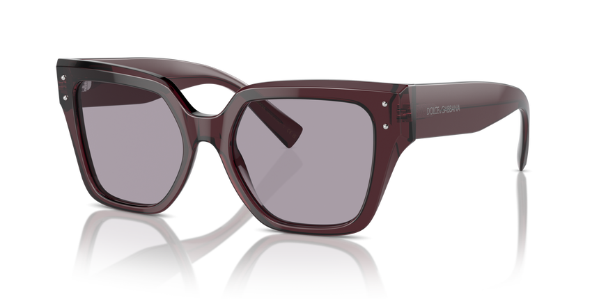 GABBANA-4471/S 3045AK TRANSPARENT VIOLET/LILLAC ISA BLACK SILVER MIRROR 52*18, Violeta transparente, hi-res image number 0