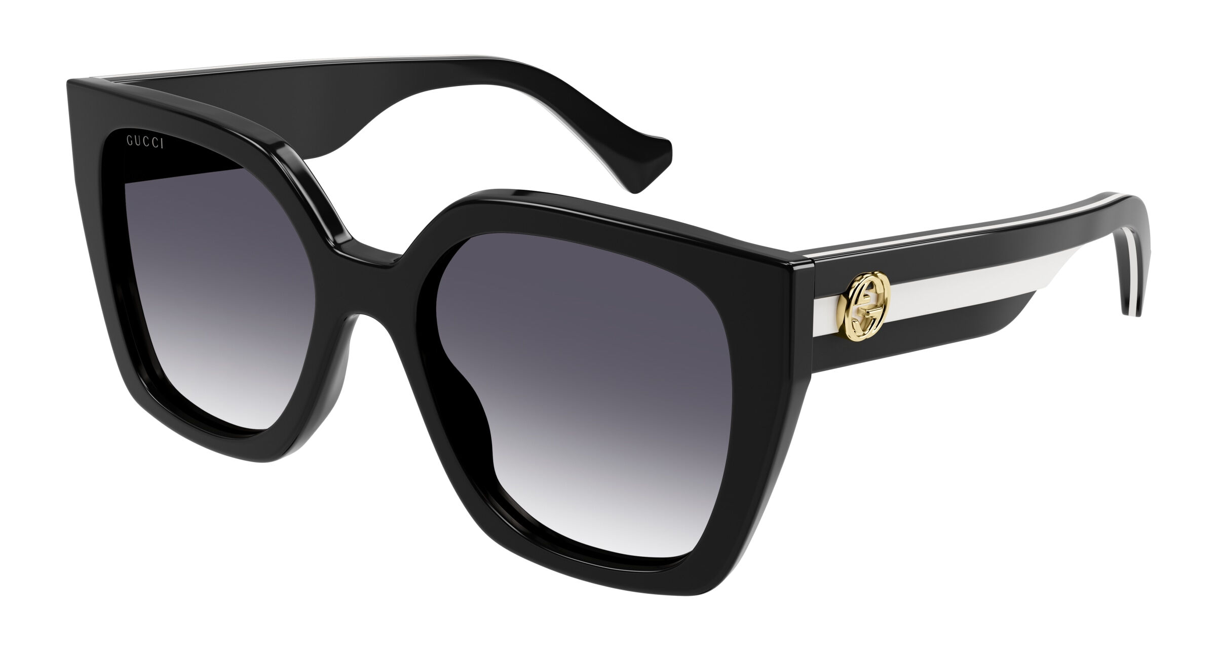 GUCCI-1300S/S 004 BLACK 55*19 | Óptica & Audiología Universitaria