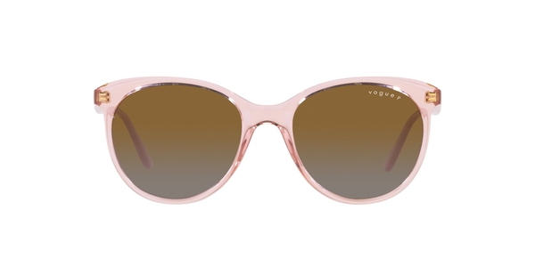 VOGUE-5453S/S 2942T5 TRANSPARENT PINK(GREY GRADIENT BROWN POLAR 53*18, Rosa, hi-res 1