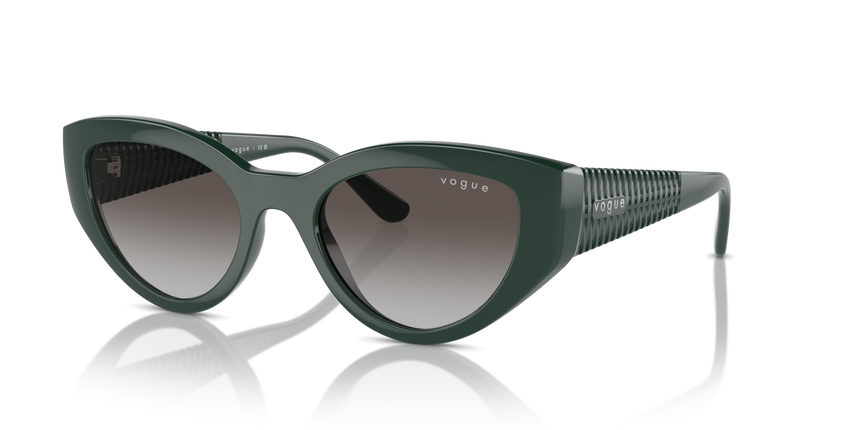 VOGUE-5566/S 31228G FULL DARK GREEN(GREY GRADIENT BLACK 52*20, , hi-res image number 0