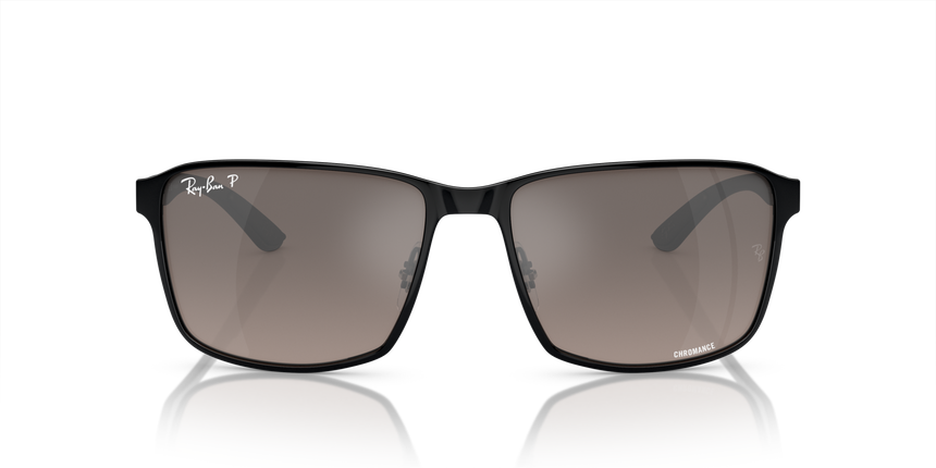 RB-3721CH 186/5J MATTE BLACK ON BLACK(GREY MIRROR POLAR 59*17, , hi-res image number 1