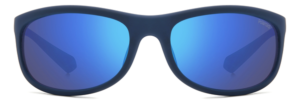 POLAROID-2154/S FLL*5X MATTE BLUE(BLUE MIRROR POLARIZED 64*17, Azul mate, hi-res 1