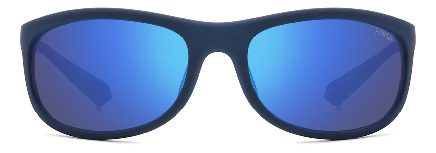 POLAROID-2154/S FLL*5X MATTE BLUE(BLUE MIRROR POLARIZED 64*17, Azul mate, hi-res image number 1