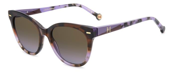 CAROLINA-0360/S/S 52A*QR BURGUNDYVIOLETHAVANA(BROWNVIOLETDOUBLESHADE 53*19, Havana, hi-res 0