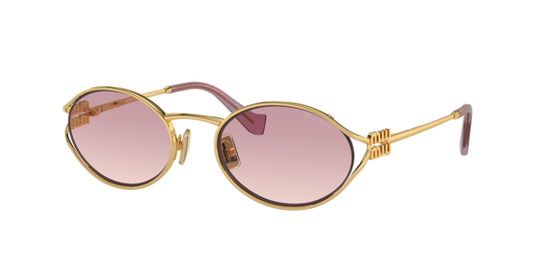 MIUMIU-52YS/S 5AK06S GOLD (BROWN GRADIENT VIOLET 54*21, Dorado, hi-res 0