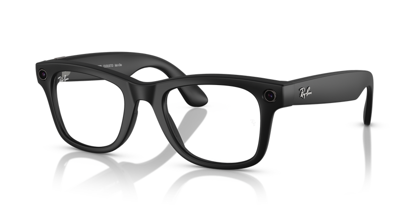 RB-META-4006 601S1M MATTE BLACK(TRANSITIONS GRAPHITE GREEN 50*22, Negro mate, hi-res image number 0
