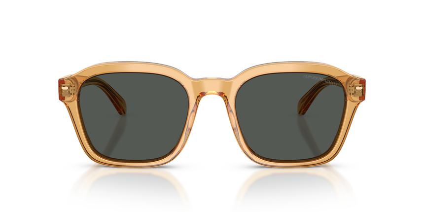 EMPORIO-4245U/S 624687 SHINY TRANSPARENT YELLOW(DARK GREY 54*21, , hi-res image number 1