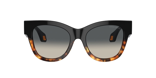 armani-8195u/s 587519 black/yellow havana(grey gradient 51*19