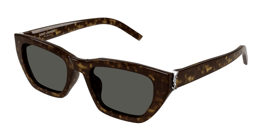 SAINT-LAURENT-SLM127/F/S 002 HAVANA(HAVANA GREY 53*20, Havana, hi-res image number 0