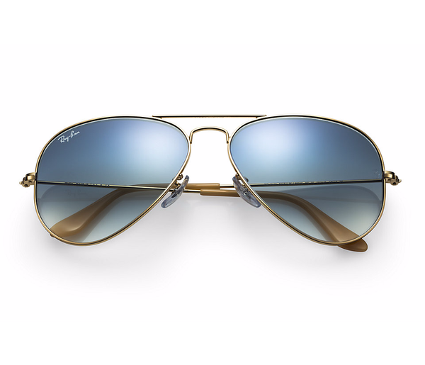 RB-3025 001/3F*2N ORO/AZUL 55*14, Dorado, hi-res 1