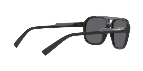 GABBANA-6179/S 252581 MATTE BLACK(POLAR DARK GREY 58*16, Negro, hi-res 4