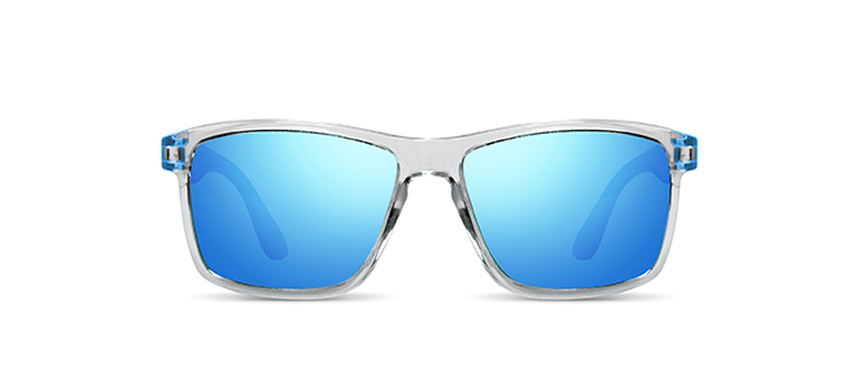 KYPERS-COSMOPOLITAN/S COSM006 CRYSTAL BLUE TEMPLE-BLUE REVO MIRROR 56*15, Transparente | Azul, hi-res image number 1