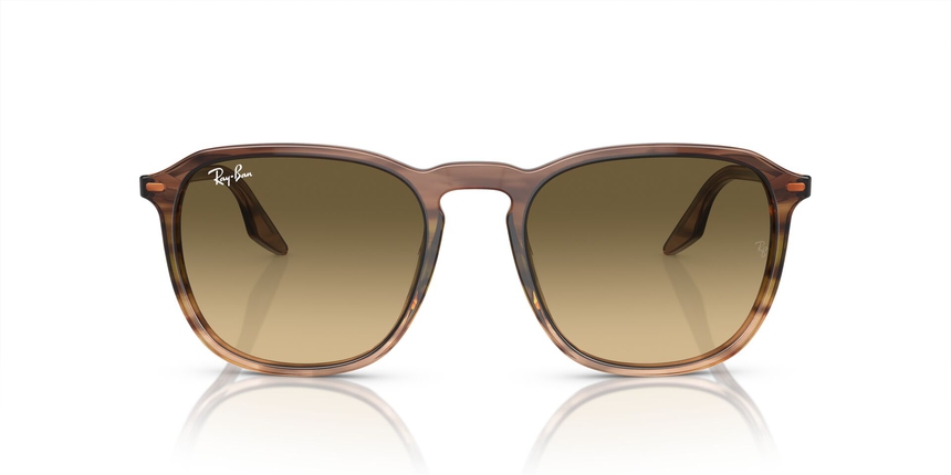 RB-2203 13920A STRIPED BROWN GRADIENT GREEN(BROWN VINTAGE DEG.BLACK 55*20, Marrón | Verde, hi-res image number 1