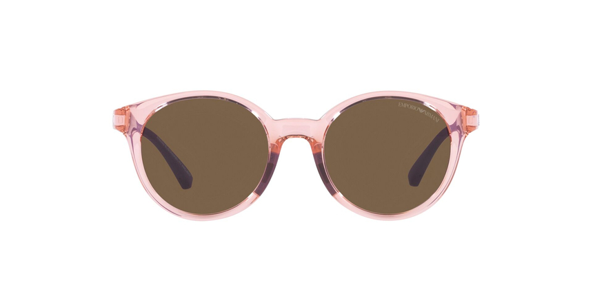 EMPORIO-KIDS-4185/S 554473 TRANSPARENT PINK(DARK BROWN 47*18, Rosa, hi-res image number 11
