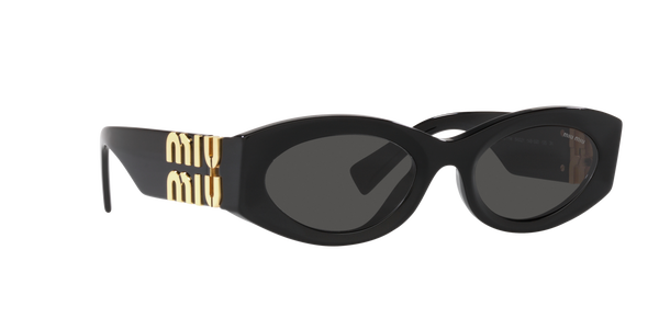 MIUMIU-11W/S 1AB5S0 NEGRA/NEGRA ORO 54*21, Negro, hi-res 10