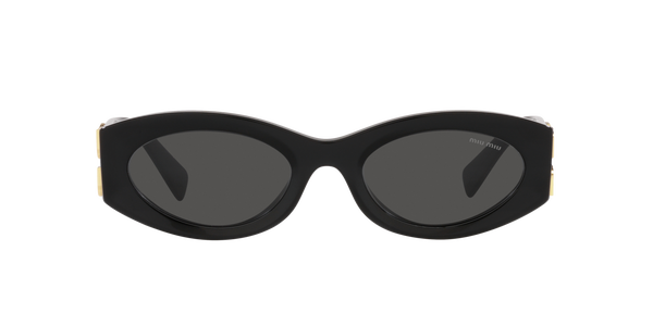 MIUMIU-11W/S 1AB5S0 NEGRA/NEGRA ORO 54*21, Negro, hi-res 1