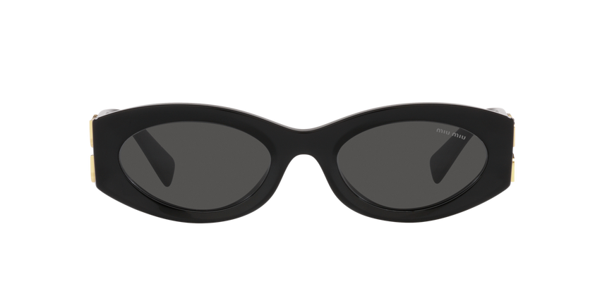 MIUMIU-11W/S 1AB5S0 NEGRA/NEGRA ORO 54*21, Negro, hi-res image number 1