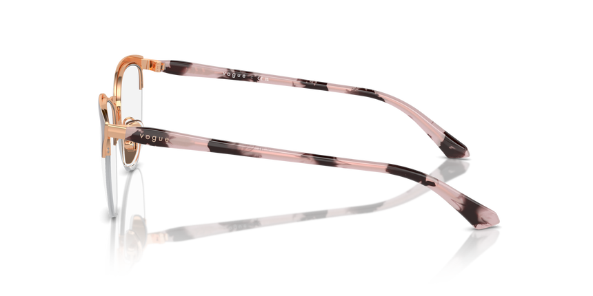VOGUE-4304/G 5170 TOP BORDEAUX/ROSE GOLD 51*18, , hi-res image number 2