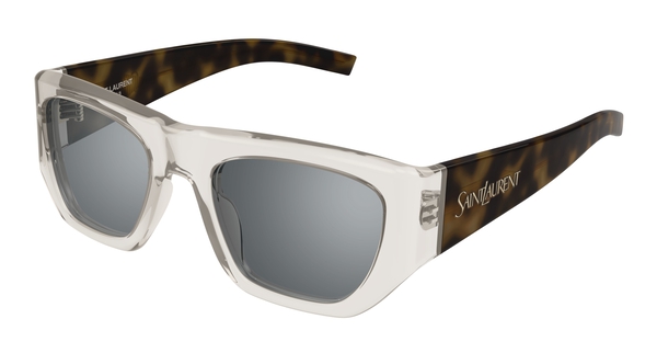 SAINT-LAURENT-SL740/S 003 BEIGE-HAVANA-SILVER 52*21, Beige | Havana, hi-res 0