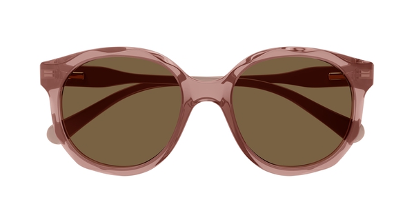 CHLOE-0019S/S 002 PINK-PINK-BROWN 47*17, Rosa, hi-res 1