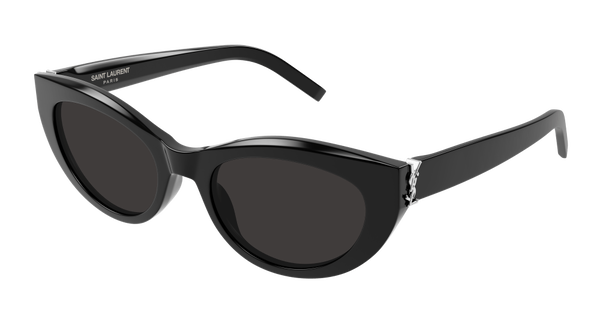 SAINT-LAURENT-SLM115/S 001 BLACK 54*20, Negro, hi-res 0